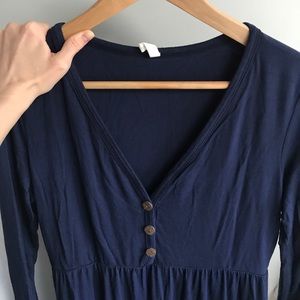 Pinkblush Dresses - PinkBlush Maternity dress, long sleeve, navy blue Pinkblush Dresses - PinkBlush Maternity dress, long sleeve, navy blue